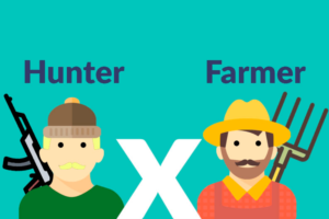 Qual a diferença entre Hunter e Farmer?